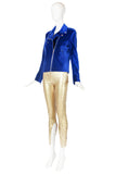 Alexander McQueen Gold Sequin Leggings