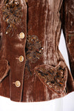 Christian Dior by Galliano "New Look" Velvet Jacket
