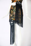 Christian Dior by Galliano Demi-Couture Fringed Skirt & Bustier Ensemble