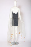 1989 Christian Francis Roth Mermaid Dress & Shawl