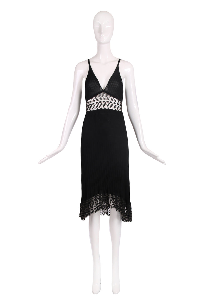 CHANELペチコート 2006C Chanel Black Bodycon Dress – Rachel Zabar Vintage