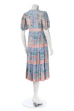1972 Ossie Clark Dress w/Celia Birtwell Floral Print