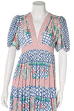 1972 Ossie Clark Dress w/Celia Birtwell Floral Print