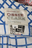 1972 Ossie Clark Dress w/Celia Birtwell Floral Print