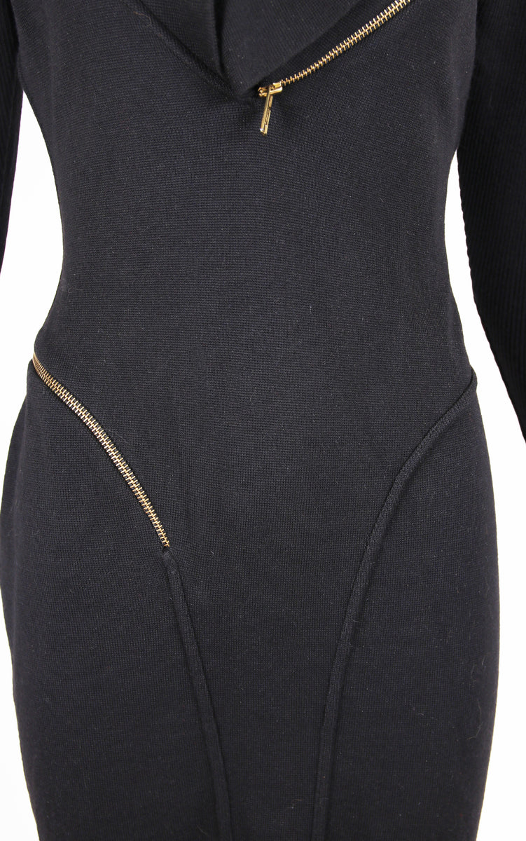 ALAIA★hooded ribbed knit dress ALAÏA Hooded ribbed-knit midi dress | NET-A-PORTER