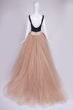 Ungaro Blush Pink Oversize Multi-Layered Tulle Skirt