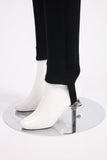 Donna Karan Black Stretch Stirrup Pant Jumpsuit