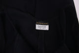 Donna Karan Black Stretch Stirrup Pant Jumpsuit
