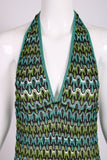 Missoni Metallic Halter Dress