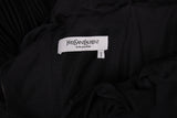 Yves Saint Laurent Black Strapless Gown