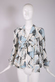 Ossie Clark Blouse w/Celia Birtwell Print