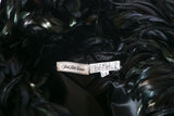Bob Mackie Velvet Coat w/Feather Trim