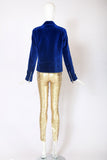 Alexander McQueen Gold Sequin Leggings