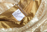 Alexander McQueen Gold Sequin Leggings