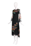 Thea Porter Couture Chiffon Gown