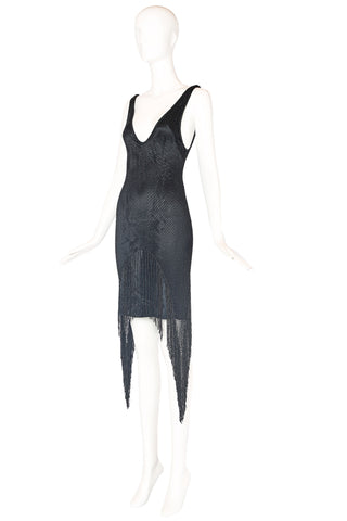 2002 Gucci by Tom Ford Bodycon Beaded Dress