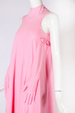 2007 Comme des Garcons Pink Padded Glove Dress