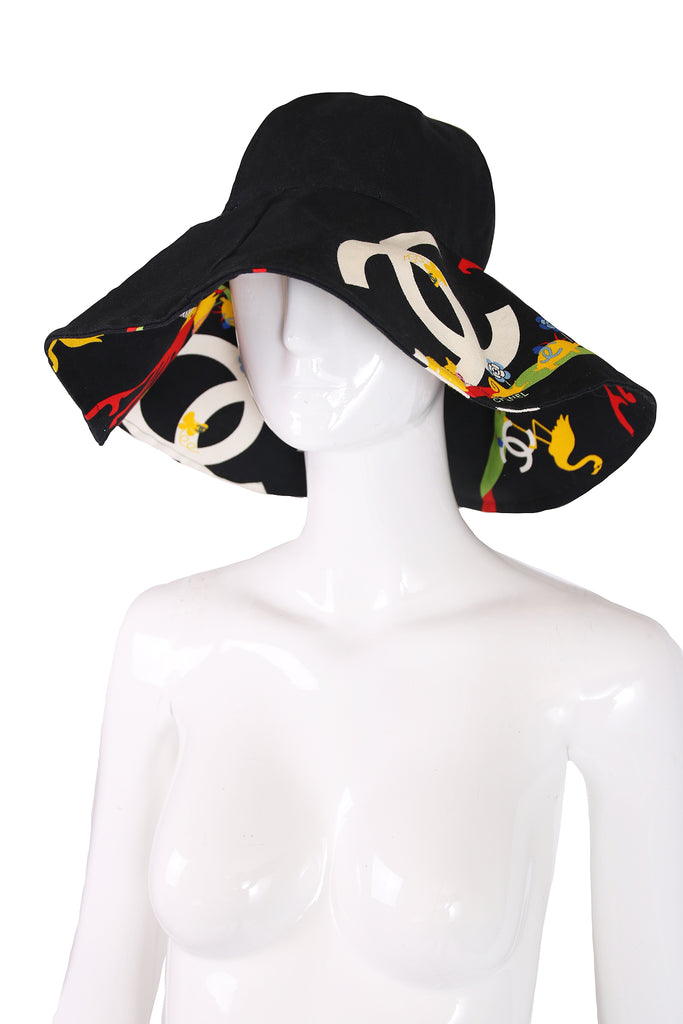 2007 Chanel Wide-Brimmed Animal Theme Hat – Rachel Zabar Vintage