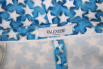 2016 Valentino Blue & White Star Print Shorts