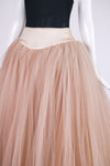 Ungaro Blush Pink Oversize Multi-Layered Tulle Skirt