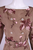 Prada Silk Floral Print Coat