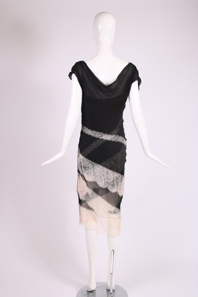 1990's John Galliano Silk Cocktail Dress – Rachel Zabar Vintage