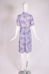 Yves Saint Laurent Purple Silk Day Dress
