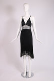 2006C Chanel Black Bodycon Dress
