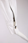 Yves Saint Laurent White Cotton Safari Dress