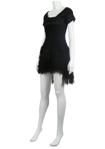 vintage chanel cocktail dress Chanel SS2010 Runway Mini Dress Sara Nicole Vintage
