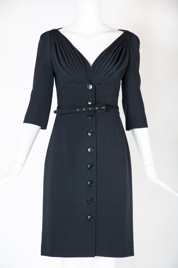 Christian Dior Little Black Dress Rachel Zabar Vintage Christian Dior Little Black Dress Rachel Zabar Vintage