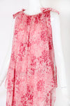 Yves Saint Laurent Floral Print Chiffon Dress