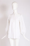 Yves Saint Laurent Embroidered Blouse