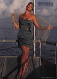 1989 Christian Francis Roth Mermaid Dress & Shawl