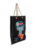 Vintage Chanel "Coco" Tote Handbag